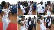 Stunning Mzansi couple live it up dancing at their wedding, Mzansi peeps are sure they met at the groove