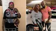 Gogo Maweni's husband Sabelo Magube pours cold water on claims that he depends on her financially: "I work and I have my own company"