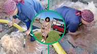 Johannesburg woman's viral TikTok water pipe repair video amazes Mzansi