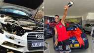 Man elevates from fatal accident to purchasing brand new whip, praises God for finding success