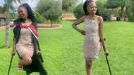 SA amputee sparkles in graduation outfit: "A whole finance graduate"