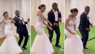 Stunning couple dancing at wedding gives off lit marriage vibes, peeps discuss dance moves: "Met at groove"