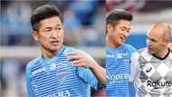 Japanese striker becomes oldest footballer after signing fresh contract at 54