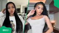 Faith Nketsi shows body transformation in a before-and-after video, SA gushes
