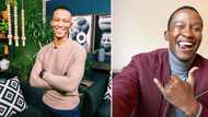 Katlego Maboe thanks Mzansi for the love after his return to 'Expresso', SA reacts: "Welcome back, Katlego"