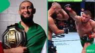 "That guy is strong.": Chimaev sends message to Du Plessis after claiming the UFC middleweight title