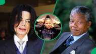 Thandiswa Mazwai shares throwback video with Michael Jackson and Nelson Mandela, Mzansi impressed