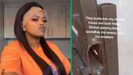 Cape Town woman heartbroken after thieves disappear with fridge and TV unnoticed in TikTok video