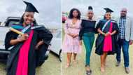 Mzansi wowed by young and focused babe who bagged 2nd qualification from MUT: "Congratulations"