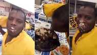 “Last cake looting”: South Africans lash out at video of man feasting on cake