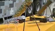 Taiwan unveils portable attack drone as China tensions rise