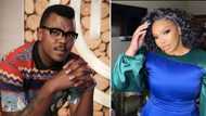 Toll Azz Mo's comments about Thembisa Mdoda's paternity saga splits Mzansi, fans say he is trying too hard