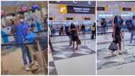 Newly wedded Lady too emotional to part from husband at the Airport as he travels out for the 1st time since wedding day: "It Felt Like the Worst Thing"