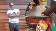 "I don't know why I go grocery shopping without eating": Man eats Shoprite food before paying