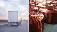 "Does not affect Ramaphosa": Clip shows copper truck hijacked in broad daylight