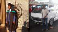 Proudly SA: Taxi driver, 28, graduates with a degree in education