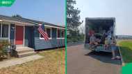 “Love this”: Afrikaner family in America moves into first house with a yard