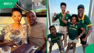 Kabelo and Gail Mabalane give fans a glimpse of their wholesome Paris family getaway