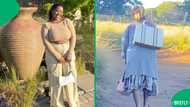 "Grannies deserve to live forever": Gogo helps teaching student with timekeeping for work, SA moved