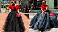 Bontlefeela Mogoye, ex-Major of SANDF, shows us how to look good while supporting our political parties