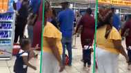 TikTok video of gogo walking child on leash while in supermarket, Mzansi parents defend granny's choices: "All moms understand"