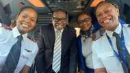 Blade Nzimande expresses pride in 1st black female pilots to command SAA flight