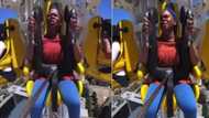 Zulu woman regrets rollercoaster ride and yells at friends who convinced her to try it