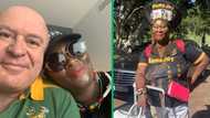 Sports superfan Mama Joy gets lavished with Gucci gifts and jewellery from her man