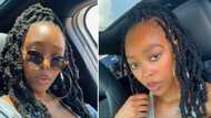 Doctor shares screenshot of message her dad sent over her hair, Mzansi defeated: "Old man told it like it is"