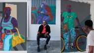'Meet one of the best artists we have in SA': Mzansi wowed, praises unique artwork