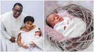 Sweet couple welcomes baby girl after 12 years trying to conceive