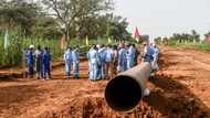 Africa's longest oil pipeline takes shape in Niger