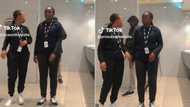 2 women catch man on video roaming ladies' bathroom while filming TikTok dance challenge, Mzansi shook