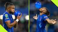 Why Chelsea star Christopher Nkunku celebrates with a balloon