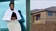 KZN woman builds dream home from scratch, stunning exterior impresses Mzansi