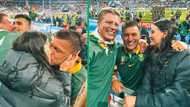 Handre Pollard’s wife, Marise celebrates her man in an adorable picture after Springboks beat France