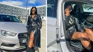 Young Cape Town stunner buys sleek whip cash, South Africans offers their congratulations