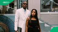 Oscar MBO's girlfriend Lerato Phasha confirms their baby's name