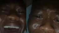 Man tearfully begs girlfriend for another chance after she dumped him