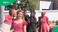 South African couple's traditional Pedi wedding after Home Affairs marriage moves SA in TikTok video