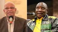 Ramaphosa and Premier Stanely Mathabatha swiftly escorted out of an ANC Women's League event in Limpopo