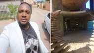 Local architect flexes before and after photos of his stylish staircase design, South Africans left impressed