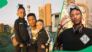 Emtee serves daddy goals with new video of him and his sons, SA praises him