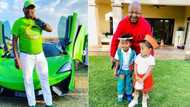 Wild ride: Kenny Kunene went from criminal to loving dad and formidable businessman