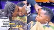 African kid thinks barber kissed him, boy gave him major side eye gets 9.2M views