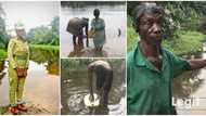 Female soldier, 20, to build borehole for villagers after learning they drink dirty water