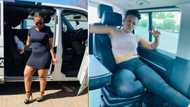 A look at Zodwa Wabantu's luxurious car collection: From a VW Caravan to an Audi, she loves German machines