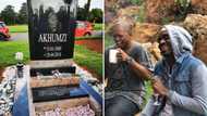 Dr Musa Mthombeni pens emotional life update to Akhumzi Jezile on 5th death anniversary: "So much has happened"