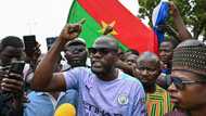 Demonstrators rally in support of new Burkina Faso leader