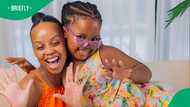 Ntando Duma's daughter Sbahle Mzizi gushes over baby sister in cute TikTok video: "She is very smart"